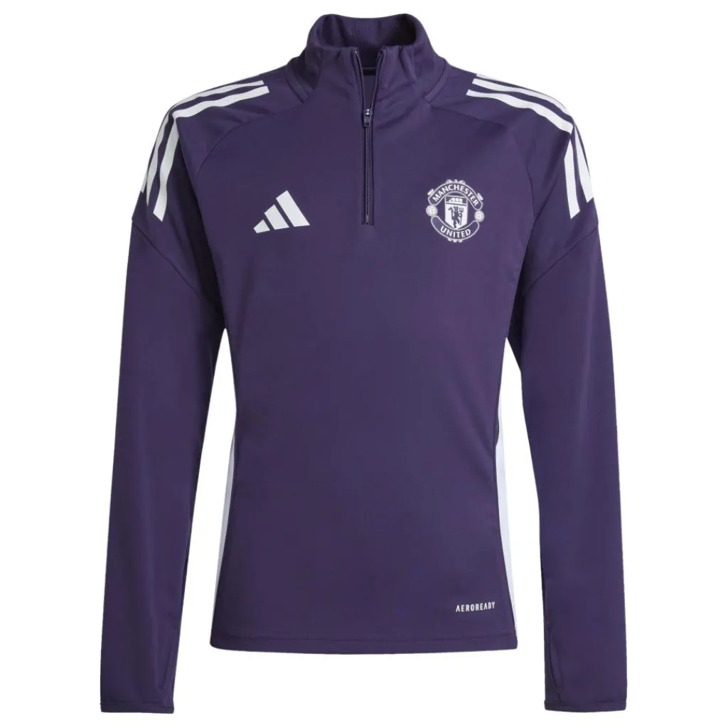 adidas Manchester United Tiro 25 Competition trainingsshirt junior aurora plum< Voetbalkleding
