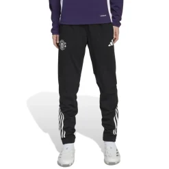 Voetbalkleding-adidas Manchester United Tiro 25 Competition trainingsbroek junior black