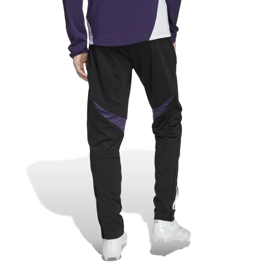 Voetbalkleding-adidas Manchester United Tiro 25 Competition trainingsbroek junior black