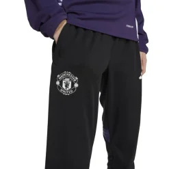 Voetbalkleding-adidas Manchester United Tiro 25 Competition trainingsbroek junior black