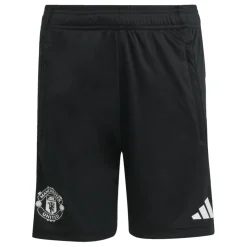 Voetbalkleding-adidas Manchester United Tiro 25 Competition voetbalbroekje junior black