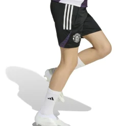 Voetbalkleding-adidas Manchester United Tiro 25 Competition voetbalbroekje junior black