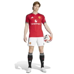 Voetbalkleding-adidas Manchester United thuisshort heren 25 - 26