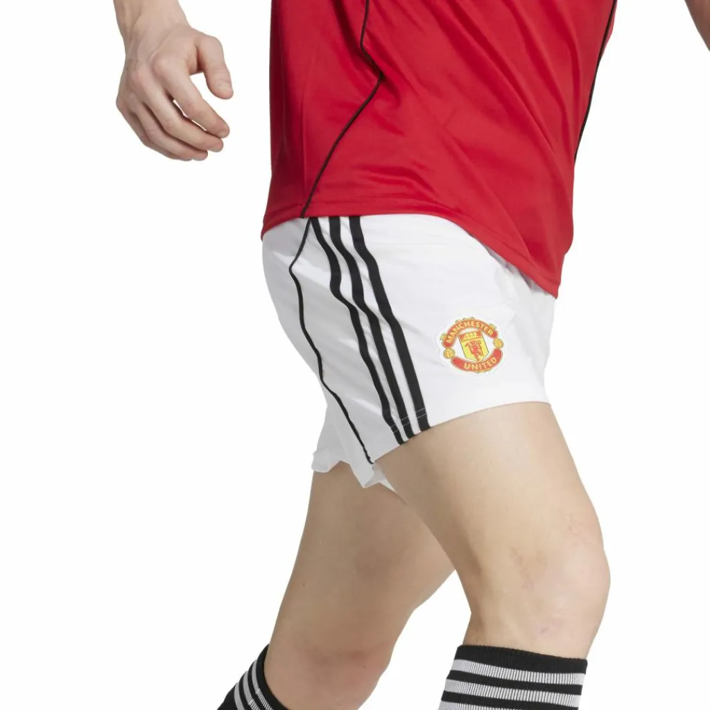 Voetbalkleding-adidas Manchester United thuisshort heren 25 - 26
