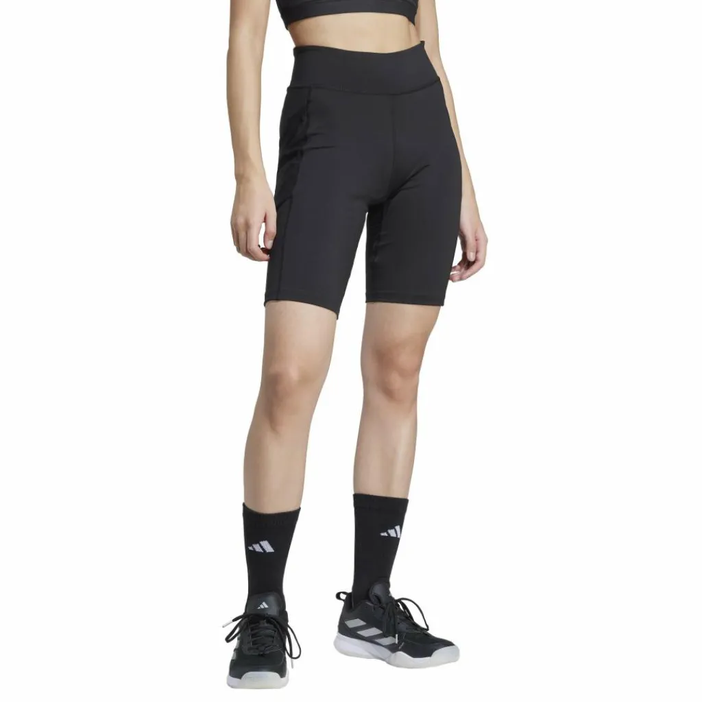 Tenniskleding-adidas Match sportlegging dames black