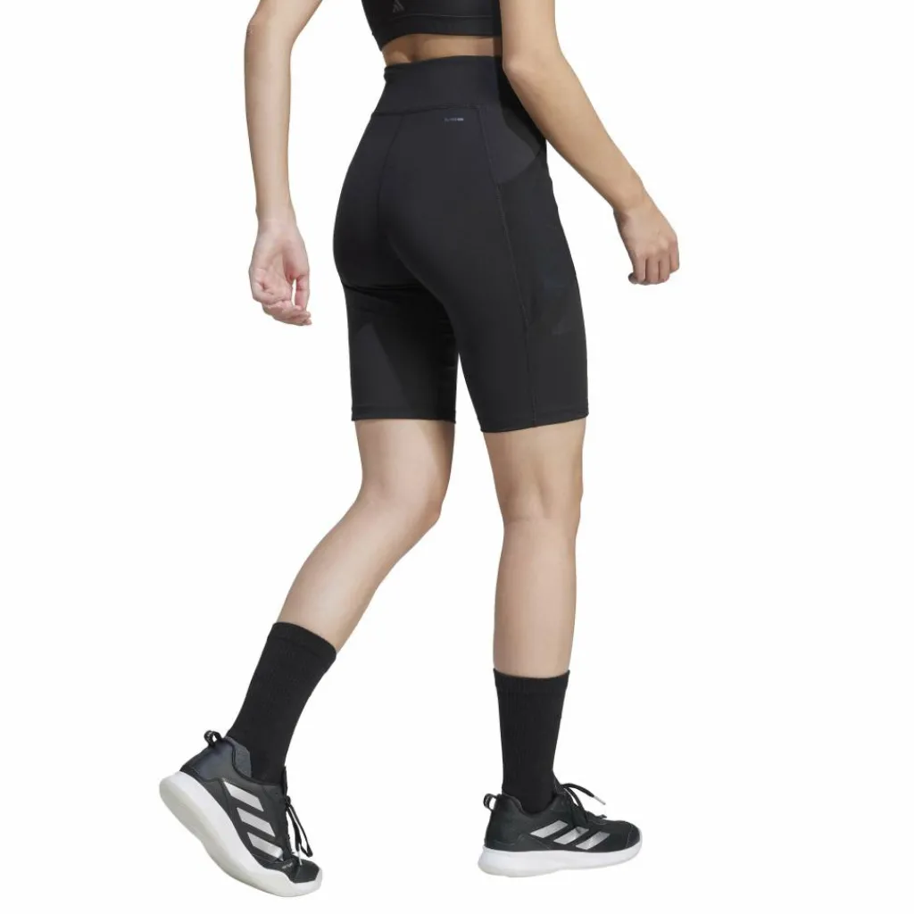 Tenniskleding-adidas Match sportlegging dames black