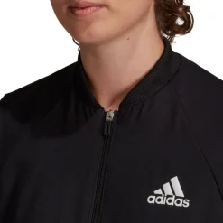 adidas Melbourne trainingsjack dames black white< Tenniskleding