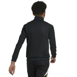 Voetbalkleding-adidas Messi trainingsjack junior black gold