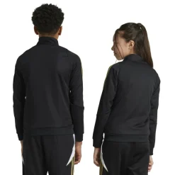 Voetbalkleding-adidas Messi trainingsjack junior black gold