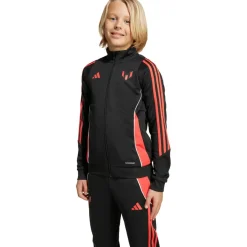 Voetbalkleding-adidas Messi trainingsjack junior black