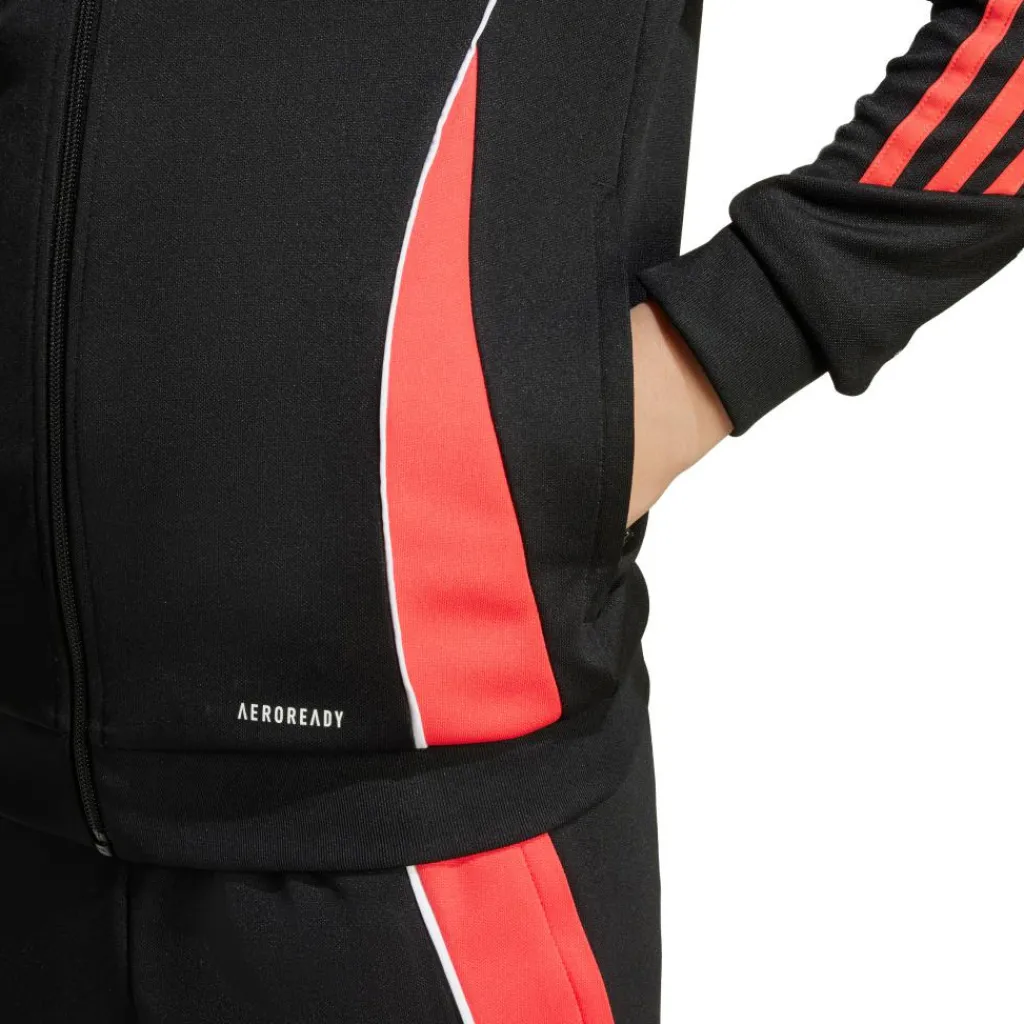 Voetbalkleding-adidas Messi trainingsjack junior black