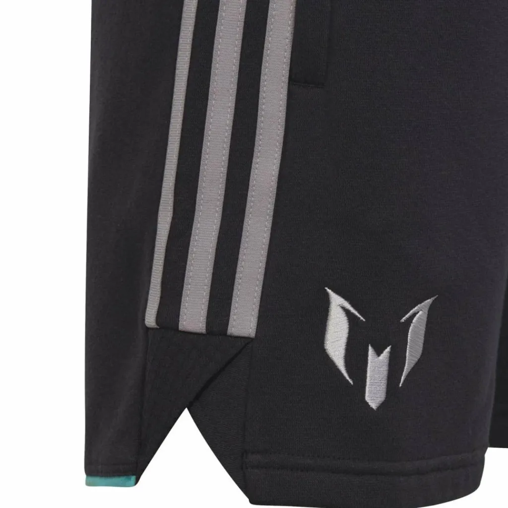 adidas Messi voetbalbroekje junior black mint rush< Voetbalkleding