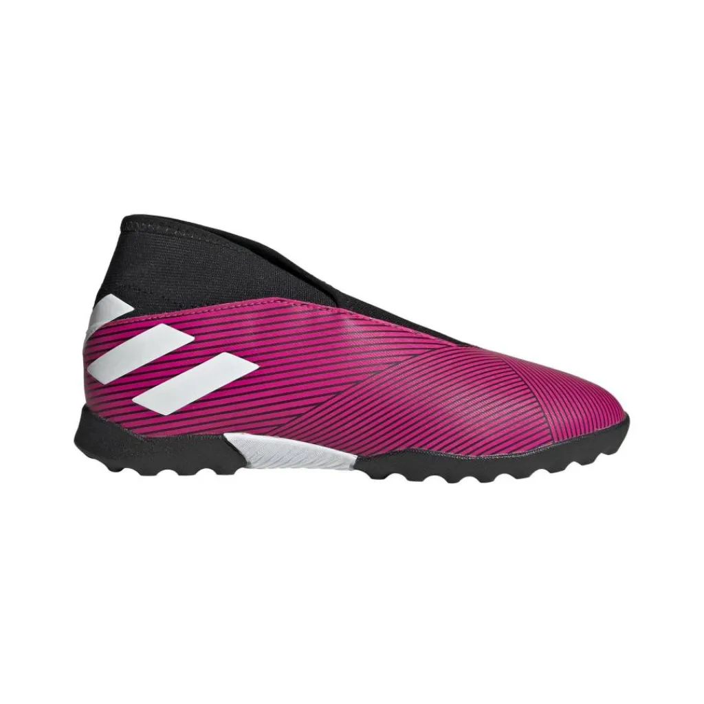 Voetbalschoenen-adidas Nemeziz 19.3 TF voetbalschoenen junior schok pink