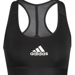 Sportbh's-adidas Powerreact Medium Support sport bh dames zwart