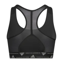 Sportbh's-adidas Powerreact Medium Support sport bh dames zwart