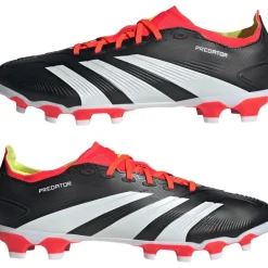 Voetbalschoenen-adidas Predator 24 League MG voetbalschoenen heren core black cloud white solid red
