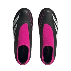 adidas Predator Accuracy.3 voetbalschoenen junior core black cloud white team shock pink 2< Voetbalschoenen