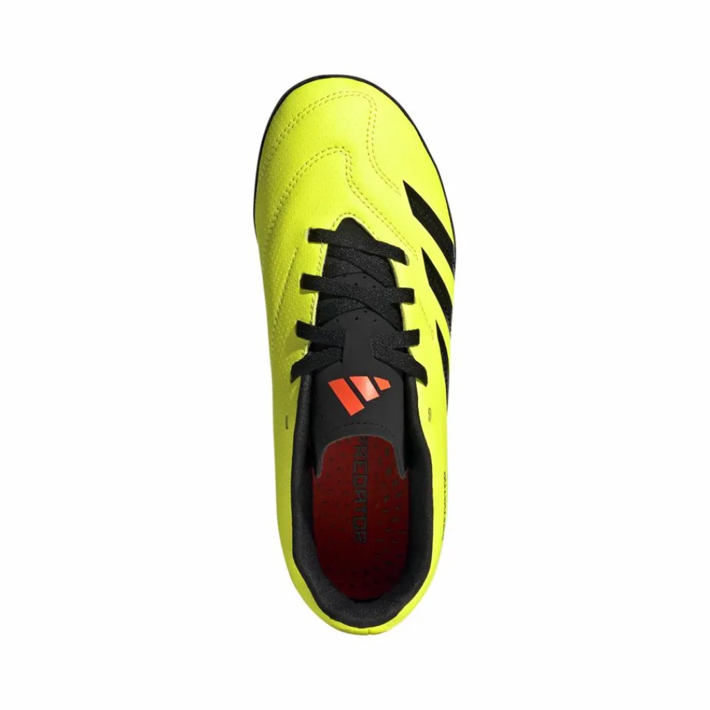 Voetbalschoenen-adidas Predator Club TF voetbalschoenen junior team solar yellow 2 core black solar red
