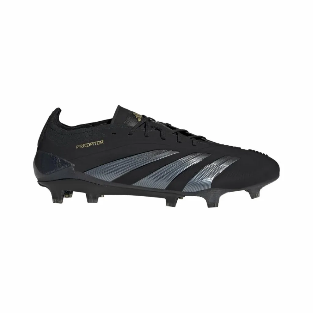 Voetbalschoenen-adidas Predator Elite FG voetbalschoenen heren core black carbon gold metallic