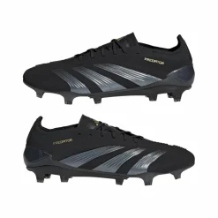 Voetbalschoenen-adidas Predator Elite FG voetbalschoenen heren core black carbon gold metallic