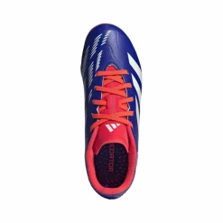 Voetbalschoenen-adidas Predator League FG voetbalschoenen junior lucid blue cloud white solar red