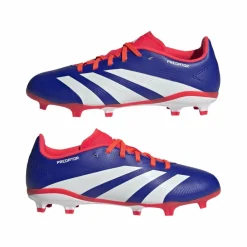 Voetbalschoenen-adidas Predator League FG voetbalschoenen junior lucid blue cloud white solar red