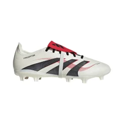 adidas Predator League FG MG voetbalschoenen off white core black pure ruby< Voetbalschoenen