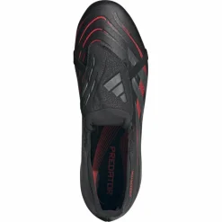 adidas Predator League FG MG voetbalschoenen heren core black grey four lucid red< Voetbalschoenen