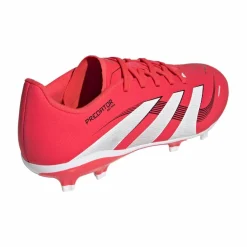 Voetbalschoenen-adidas Predator League FG MG voetbalschoenen junior lucid red cloud white core black