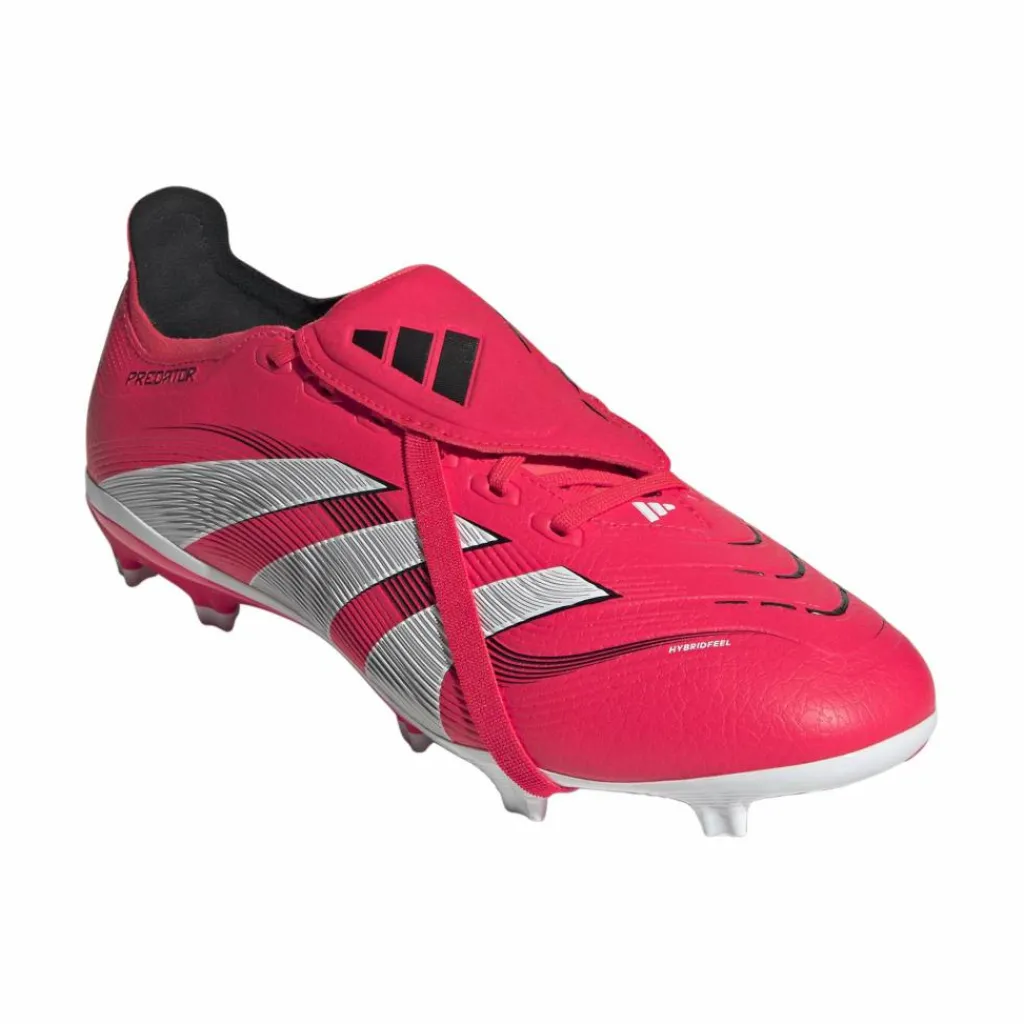 adidas Predator League FG MG voetbalschoenen heren lucid red cloud white core black< Voetbalschoenen