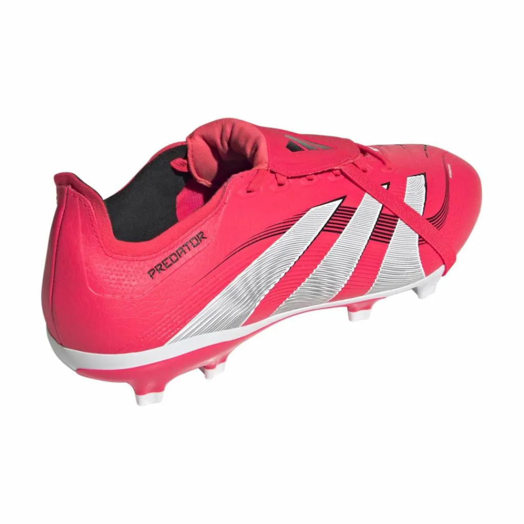 adidas Predator League FG MG voetbalschoenen heren lucid red cloud white core black< Voetbalschoenen