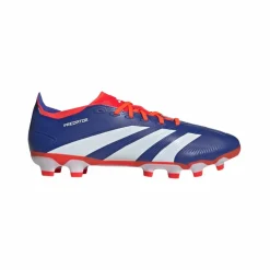 Voetbalschoenen-adidas Predator League MG voetbalschoenen heren lucid blue cloud white solar red