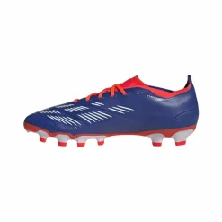 Voetbalschoenen-adidas Predator League MG voetbalschoenen heren lucid blue cloud white solar red