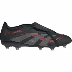 Voetbalschoenen-adidas Predator Pro FG voetbalschoenen heren core black grey four lucid red