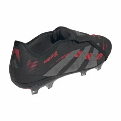 Voetbalschoenen-adidas Predator Pro FG voetbalschoenen heren core black grey four lucid red