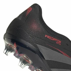 Voetbalschoenen-adidas Predator Pro FG voetbalschoenen heren core black grey four lucid red