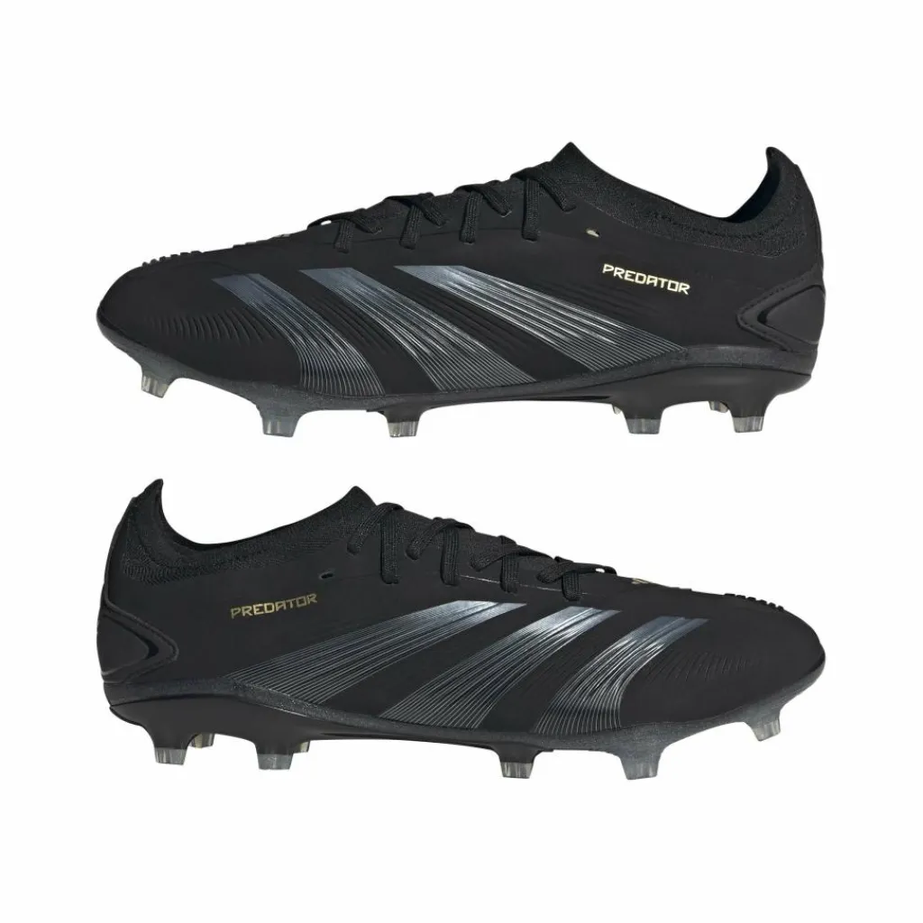 adidas Predator Pro FG voetbalschoenen heren core black carbon gold metallic< Voetbalschoenen