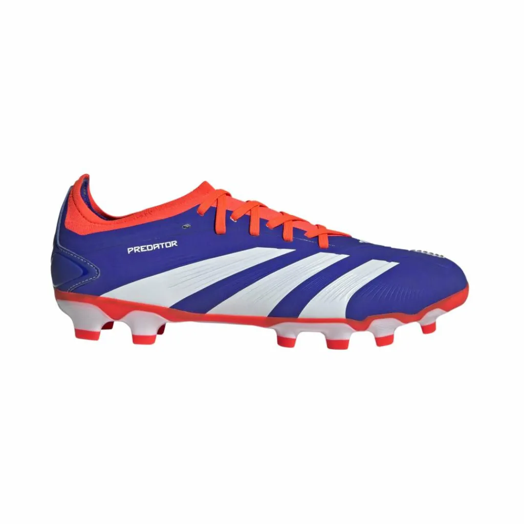 Voetbalschoenen-adidas Predator Pro MG voetbalschoenen heren cloud white solar red lucid blue