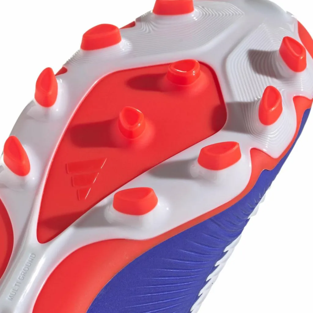Voetbalschoenen-adidas Predator Pro MG voetbalschoenen heren cloud white solar red lucid blue