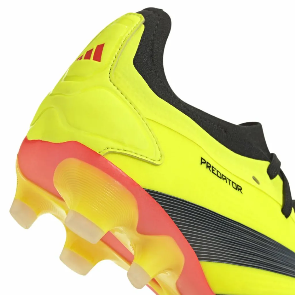 Voetbalschoenen-adidas Predator Pro MG voetbalschoenen heren team solar yellow 2 core black solar red