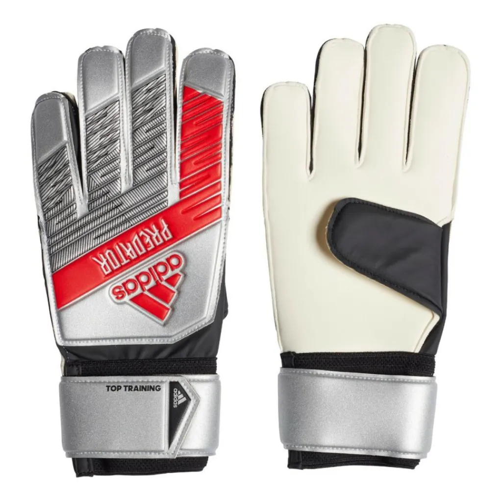 adidas Predator Top Training keepershandschoenen silver metal black< Keepershandschoenen