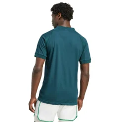 adidas Pro Climacool + Freelift tennispolo heren aurora ivy< Tenniskleding