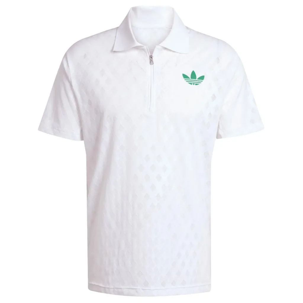 adidas Pro Climacool+ Freelift tennispolo heren white< Tenniskleding