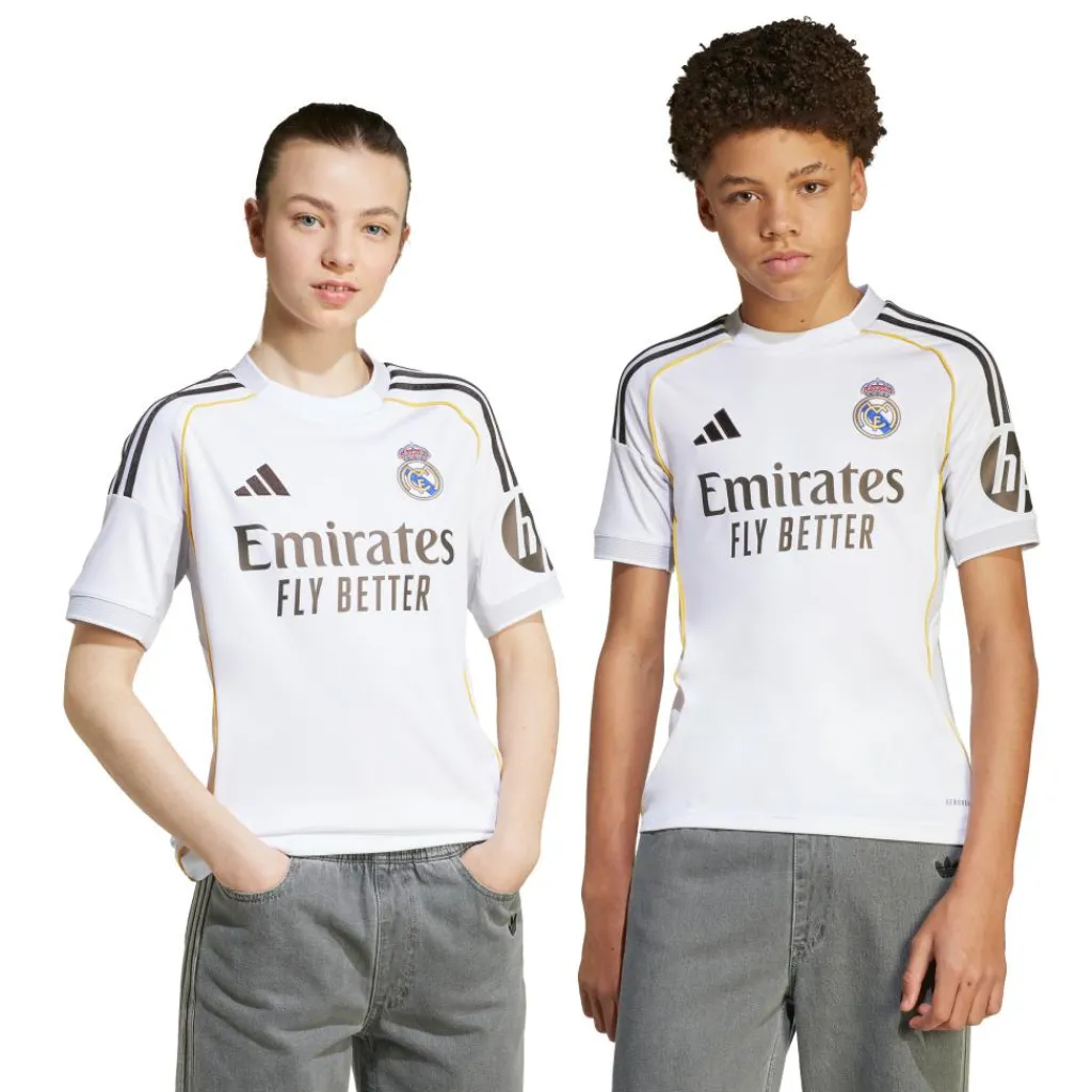 Voetbalkleding-adidas Real Madrid thuisshirt junior 25 - 26