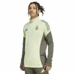 Voetbalkleding-adidas Real Madrid Tiro 25 trainingshirt heren almost lime