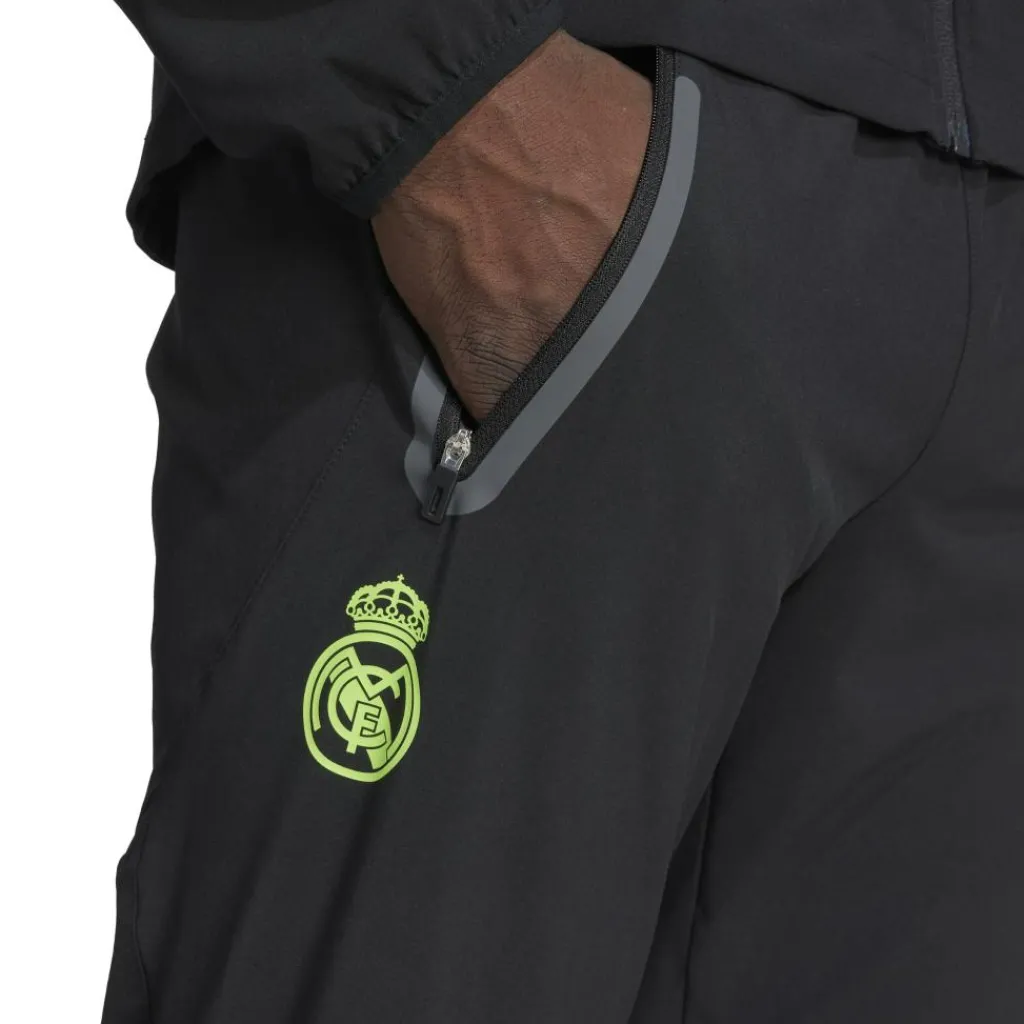 adidas Real Madrid Tiro 25 Pro Vis Tech trainingsbroek heren black< Voetbalkleding