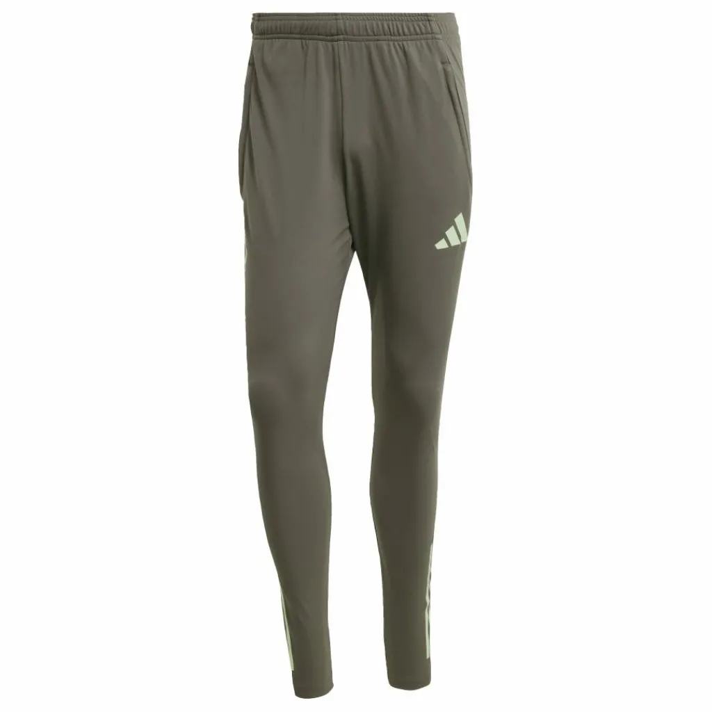 Voetbalkleding-adidas Real Madrid Tiro 25 trainingsbroek heren utility grey