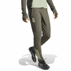 Voetbalkleding-adidas Real Madrid Tiro 25 trainingsbroek heren utility grey