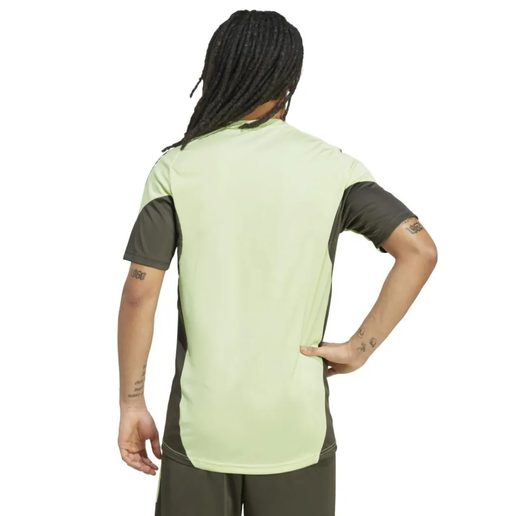 Voetbalkleding-adidas Real Madrid Tiro 25 voetbalshirt heren almost lime