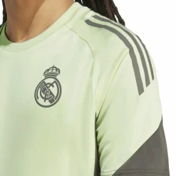 Voetbalkleding-adidas Real Madrid Tiro 25 voetbalshirt heren almost lime